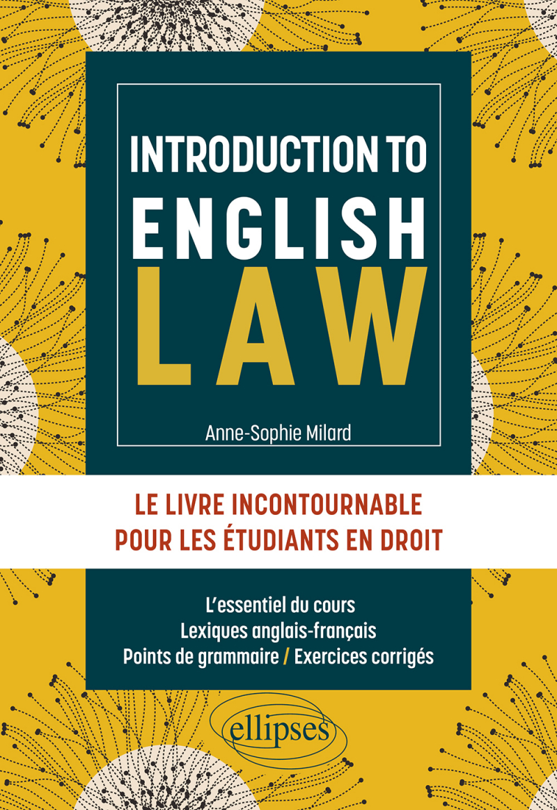 Introduction to English Law - Le livre incontournable pour les étudiants en Droit