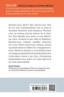 Sartre, L’existentialisme est un humanisme et L’Être et le Néant