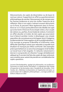 La dissertation de philosophie. - Méthodologie, notions et problèmes