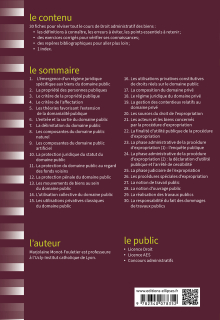 Fiches de droit administratif des biens - 2e édition