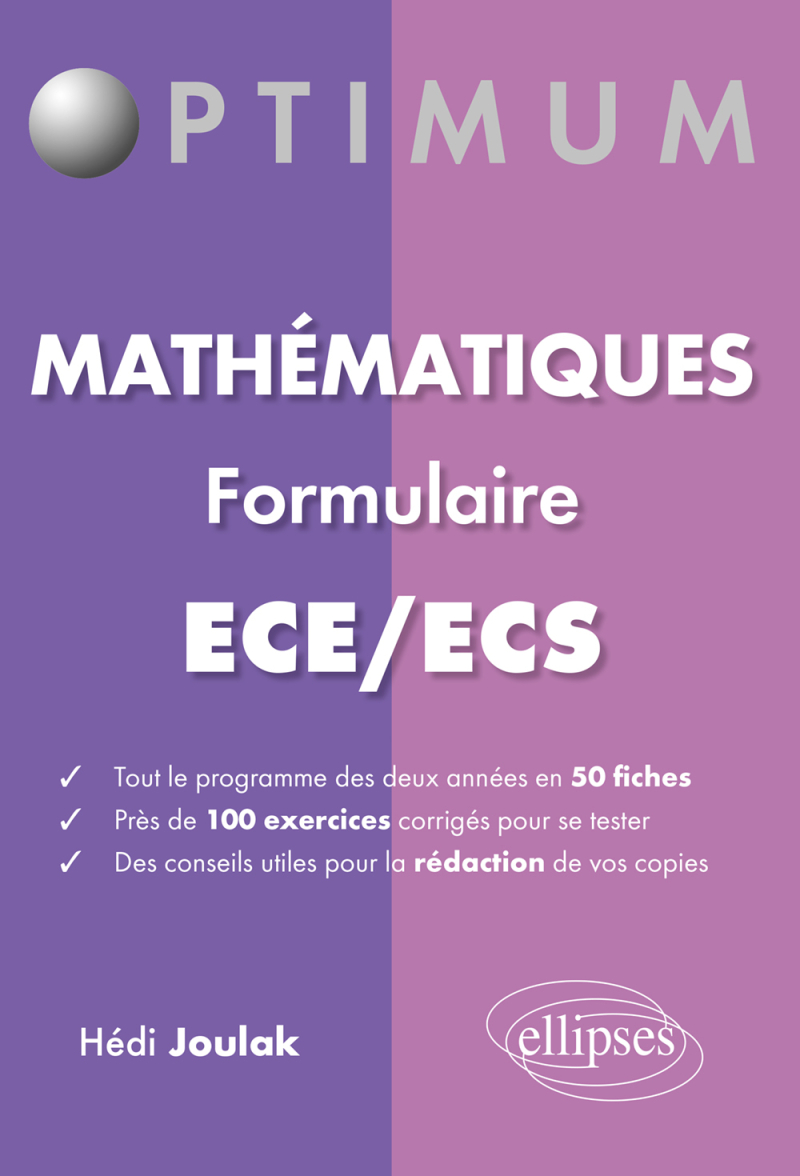 Les mathématiques en prépa HEC en fiches - ECE et ECS
