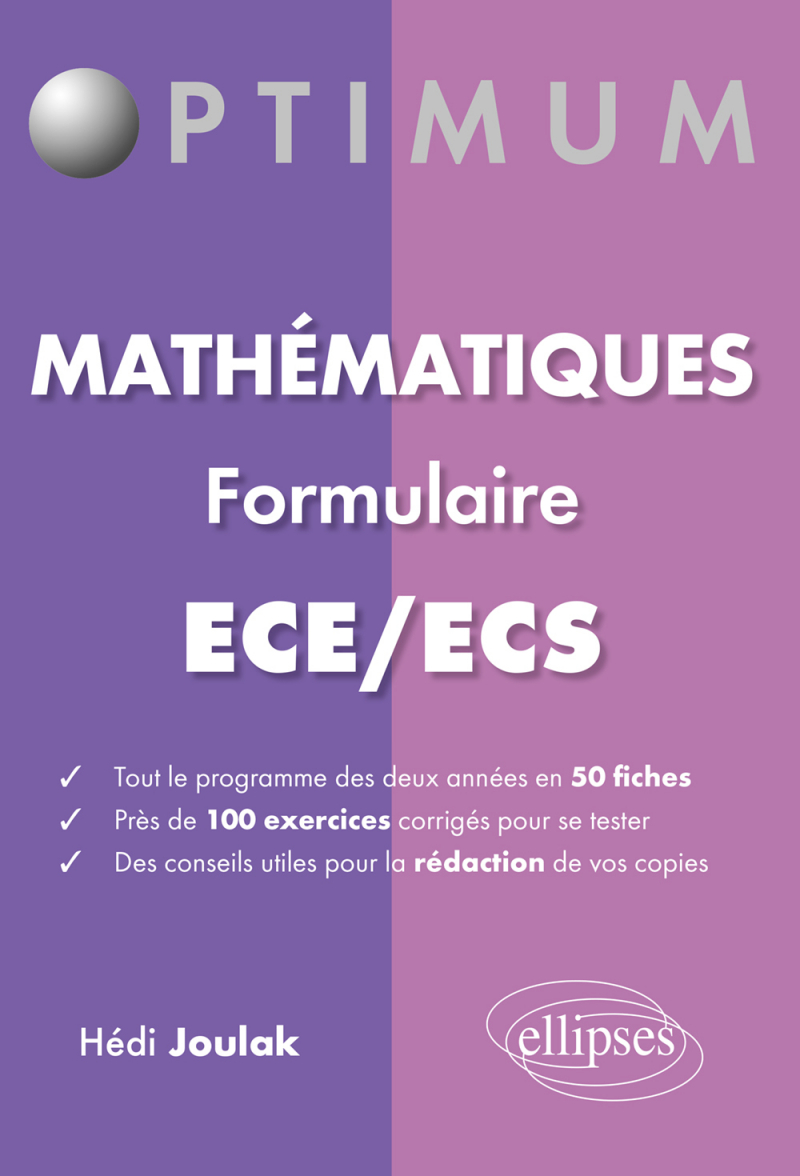 Les mathématiques en prépa HEC en fiches - ECE et ECS