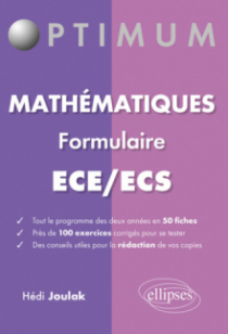 Les mathématiques en prépa HEC en fiches - ECE et ECS