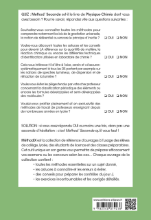 Physique-chimie - Seconde - 90 méthodes et 118 exercices corrigés - 3e édition
