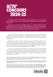 Droit public 2024-2025 - Cours et QCM - édition 2024-2025