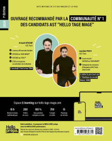 Le Manuel de Cours du TAGE MAGE - 3 tests blancs + 200 fiches de cours + 700 questions + 700 vidéos - 8e édition - édition 2024