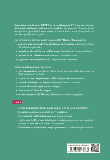 CAPES Espagnol - Epreuve disciplinaire appliquée - Session 2024 - Préparation et sujets corrigés