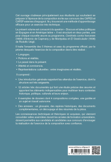 CAPES Espagnol - Epreuve écrite disciplinaire - La composition - Session 2024 - Discours et luttes politiques en Espagne et en Amérique latine - Antonio de CAPMANY Y DE MONTPALAU, Centinela contra franceses. Rodolfo USIGLI, El gesticulador.