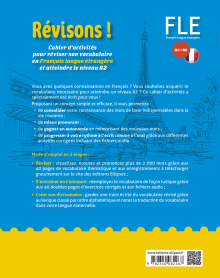 Révisons !  FLE A1-A2 - Cahier d’activités pour réviser son vocabulaire en Français langue étrangère et atteindre le niveau A2