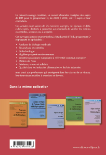 Annales corrigées de mathématiques et autres exercices BTS groupement D