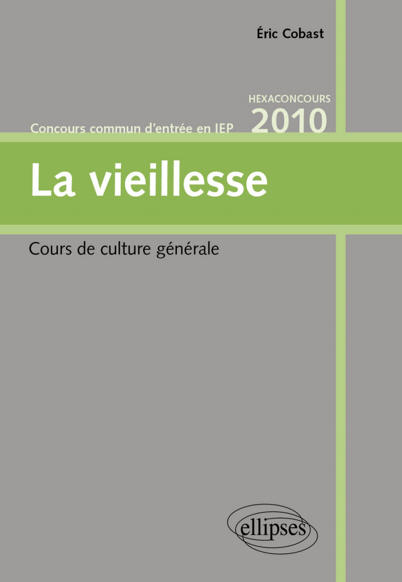 La vieillesse - Cours de culture générale