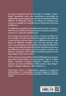 600 exercices pour être prêt aux tests ARPÈGE®, TAGE 2® et TAGE-MAGE®