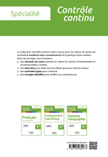 Spécialité Sciences économiques et sociales - Première - 2e édition - 2e édition