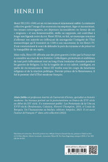 Henri III - Un roi de tragédie