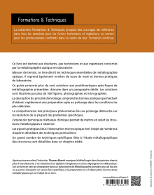 Métallographie pratique - Techniques de préparation et d’observation optique