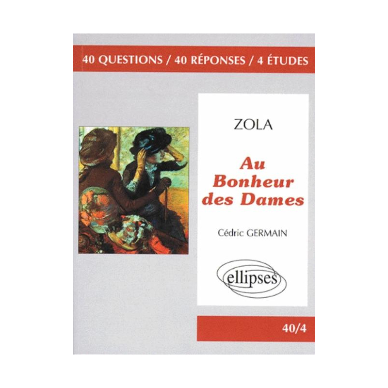 Zola, Au Bonheur des Dames