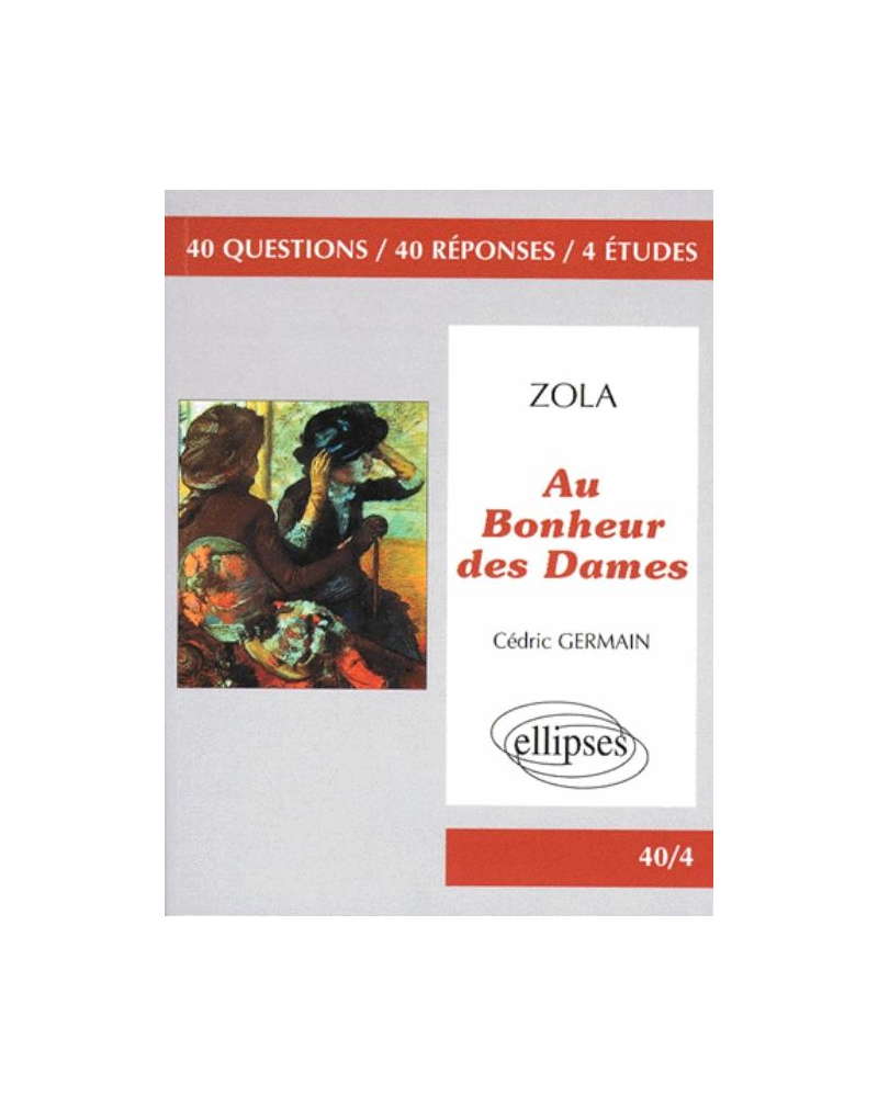 Zola, Au Bonheur des Dames