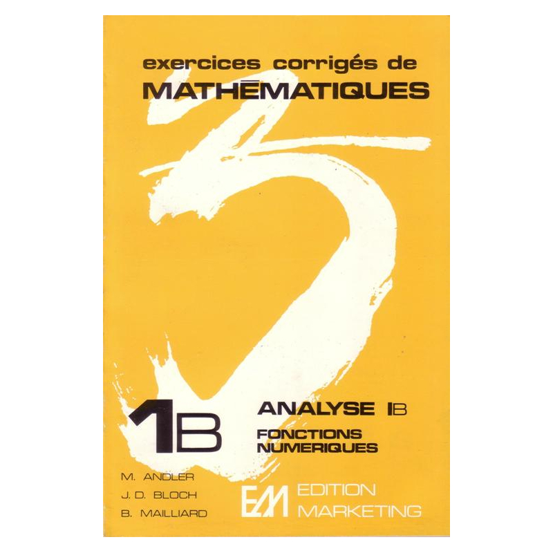 Exercices corrigés - ABM 1B Analyse 1B