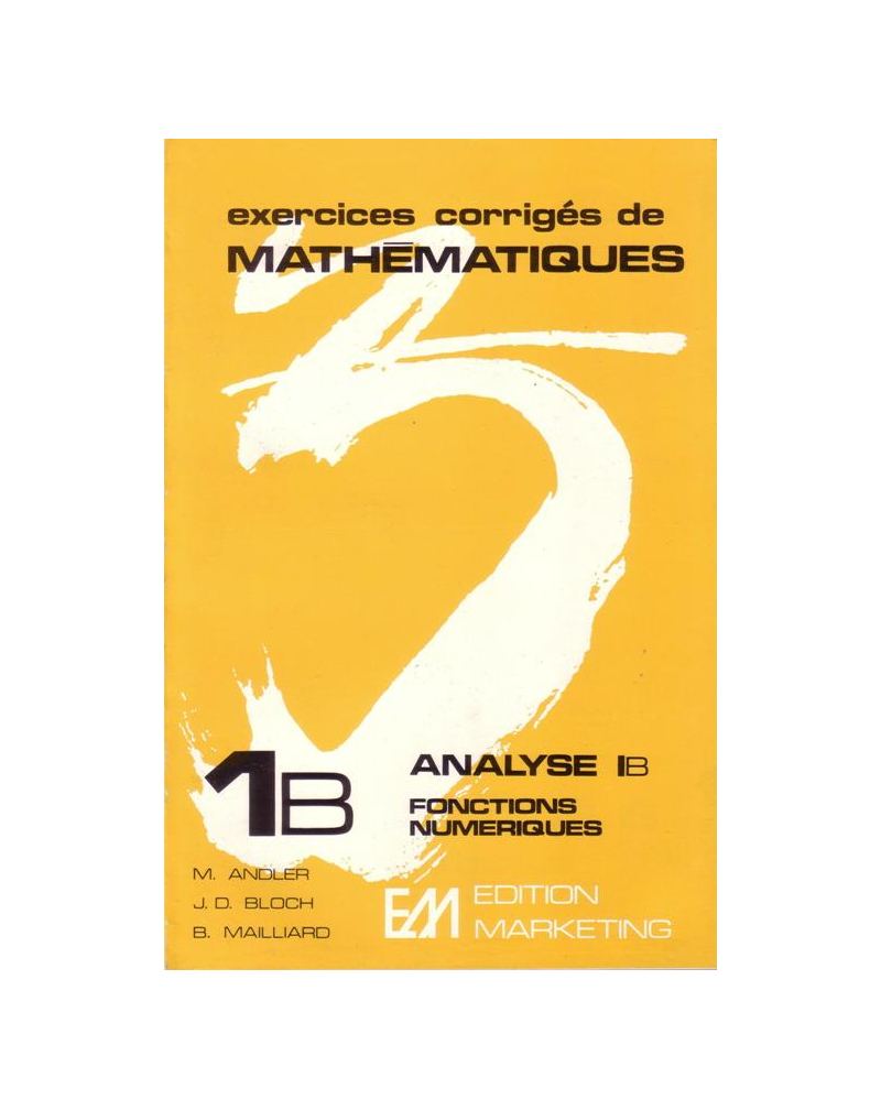 Exercices corrigés - ABM 1B Analyse 1B