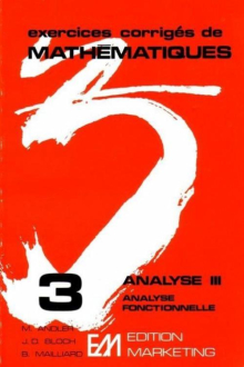 Exercices corrigés - ABM 3 Analyse III