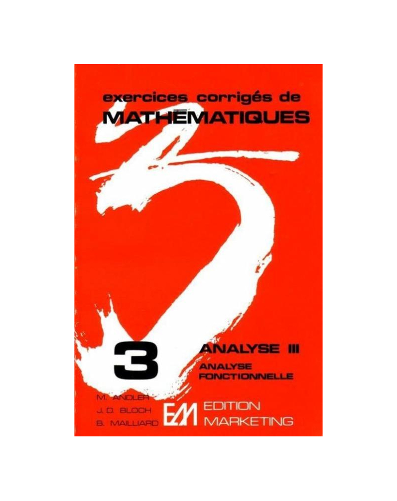 Exercices corrigés - ABM 3 Analyse III