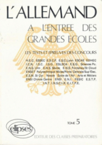 Allemand tome 5 épreuves 80/83 (L')