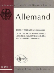 L'Allemand tome 6 épreuves 84/89