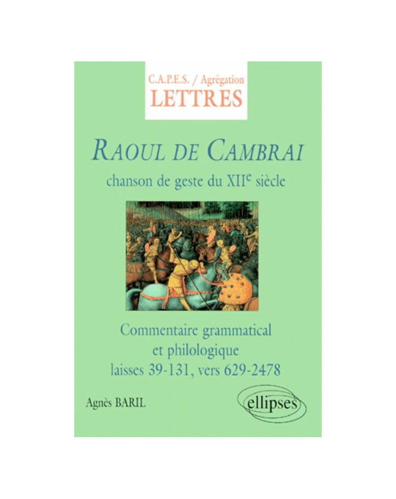 Cambrai (Raoul de), chanson de geste du XIIe siècle