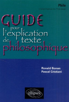 Guide pour l'explication de texte philosophique - Terminales L/ES/S