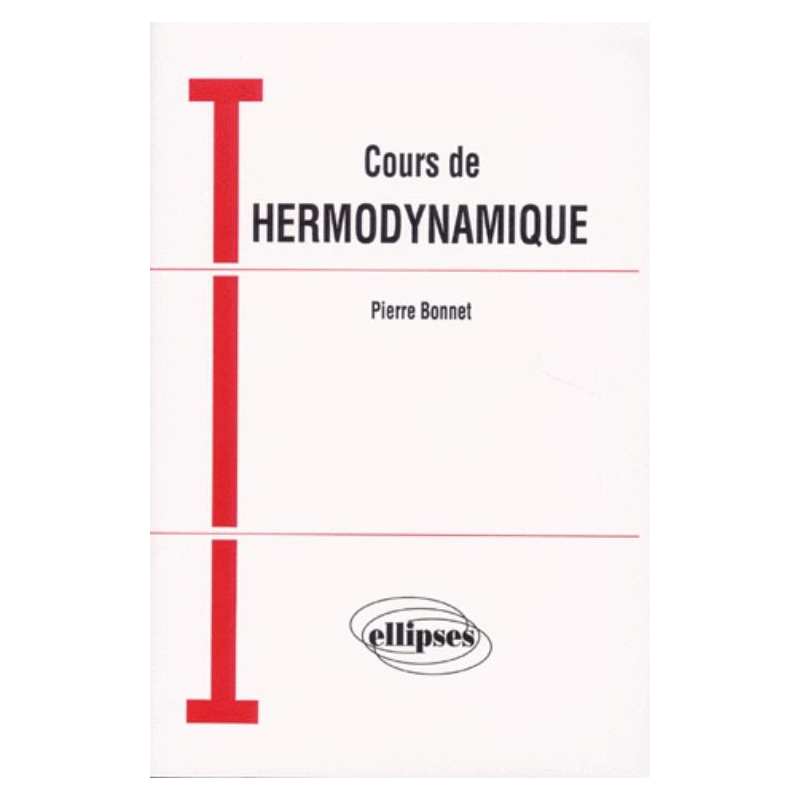 Cours de thermodynamique