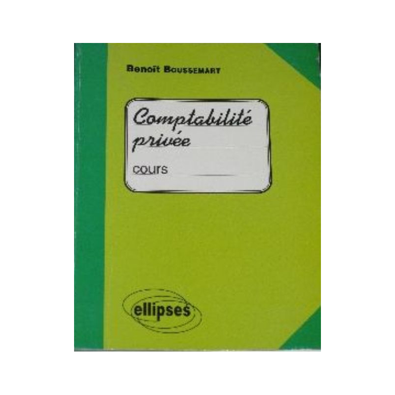 Comptabilité privée - Cours