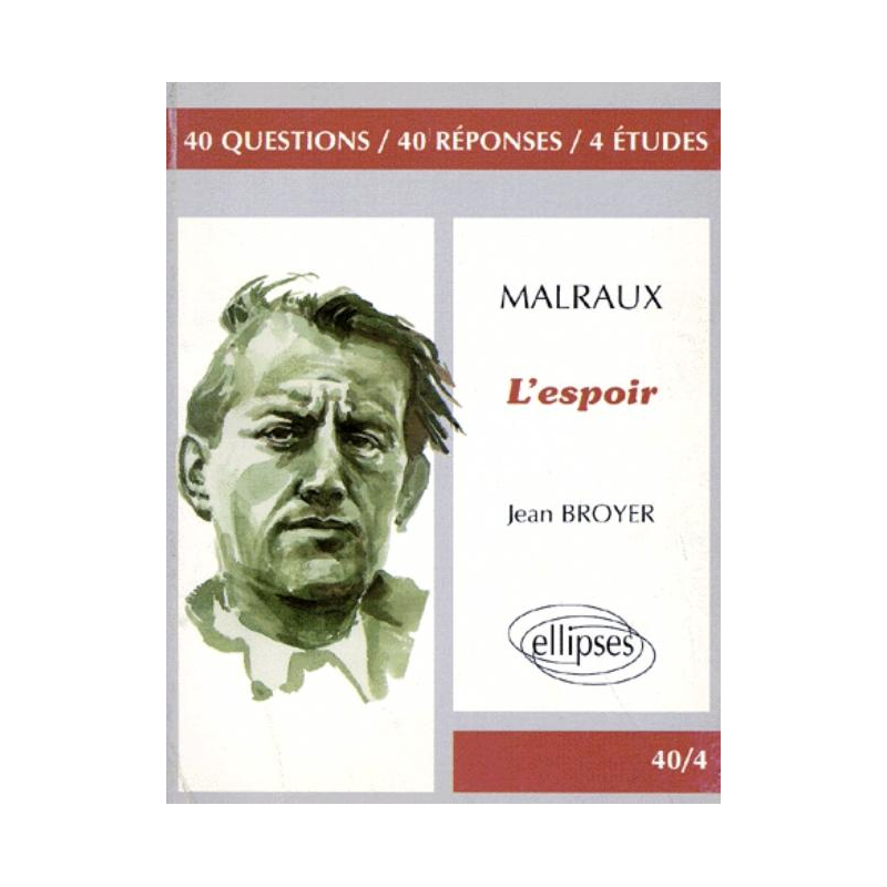 Malraux, L'Espoir