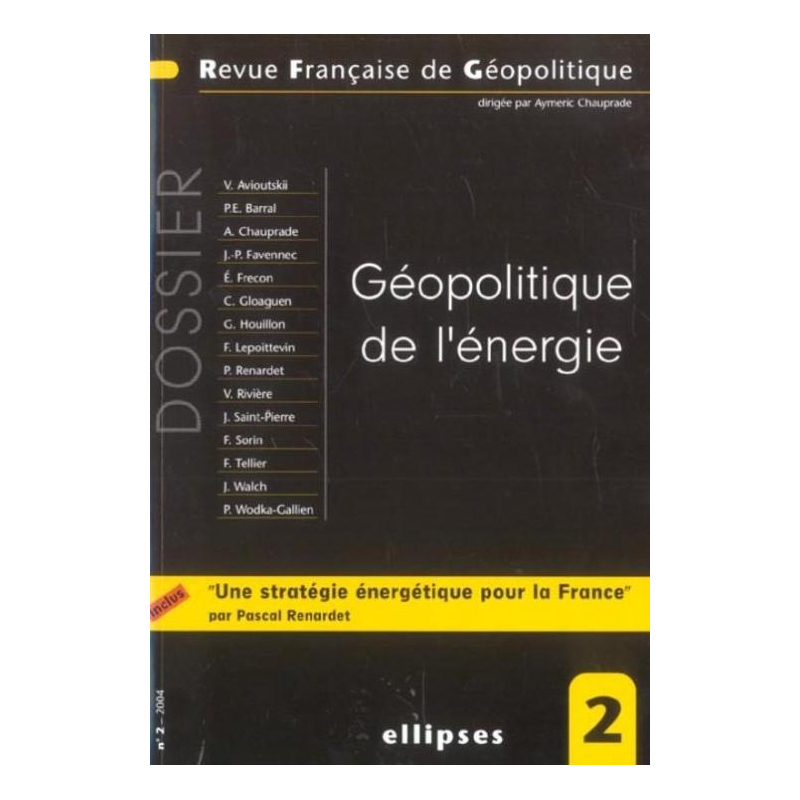 Géopolitique de l'énergie