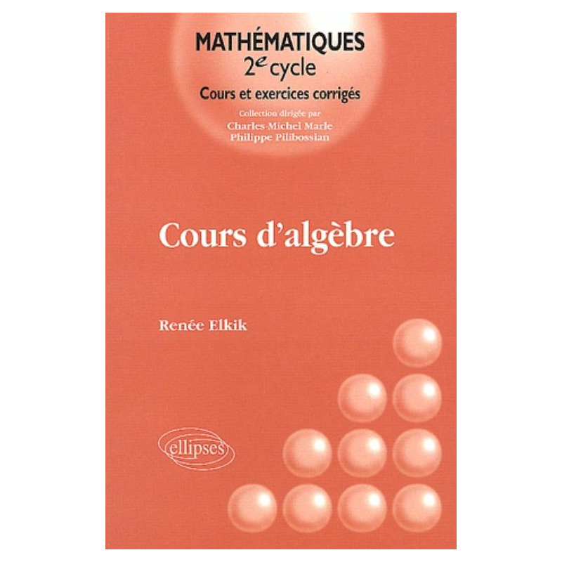Cours d'algèbre