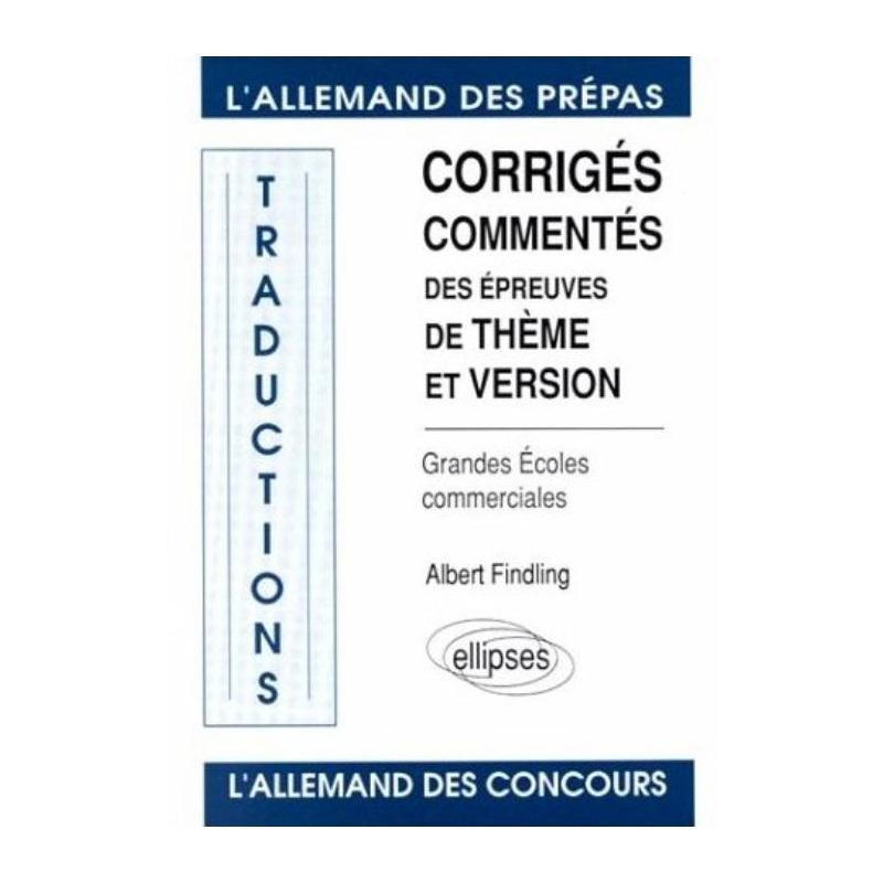 Traductions (thème/version) écoles commerciales