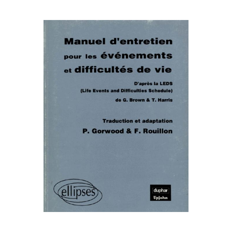 MAN.ENTRET.EVEN.DIFF.VIE