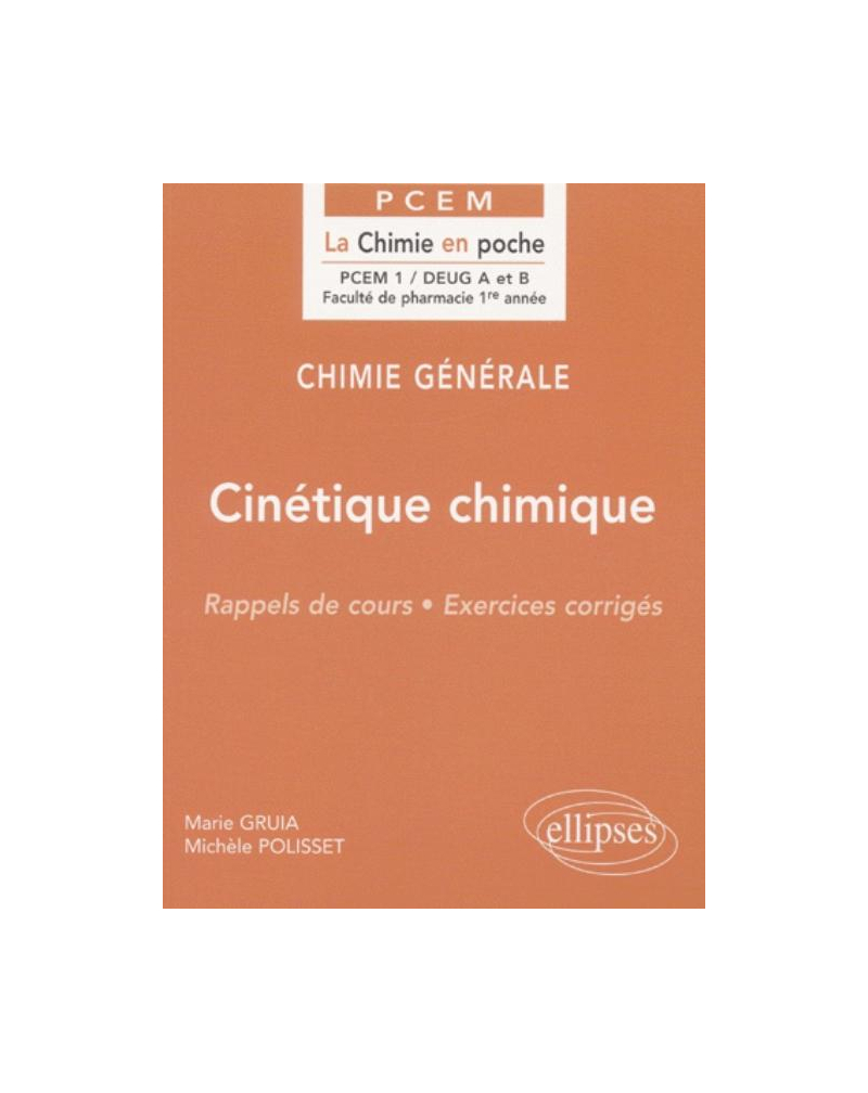 Chimie générale - 4 - Cinétique chimique
