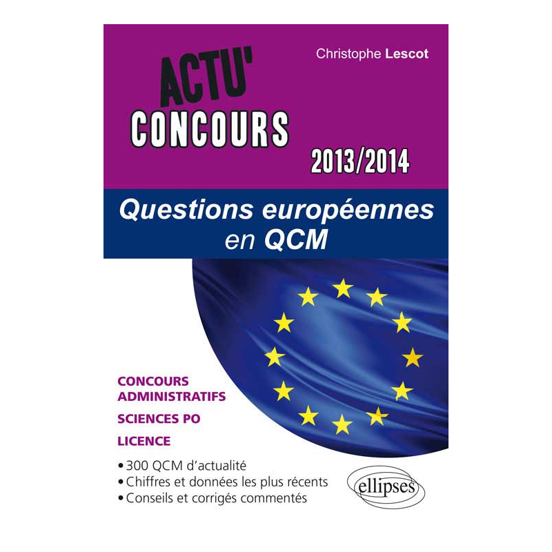 Questions Européennes en QCM 2013-2014