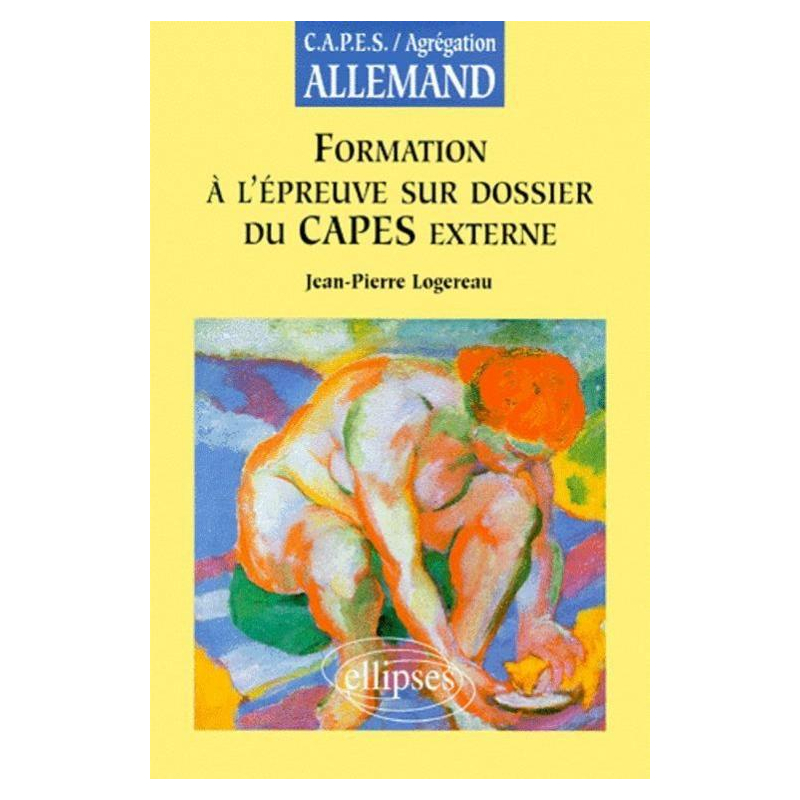 Formation à l'épreuve sur dossier du CAPES externe allemand