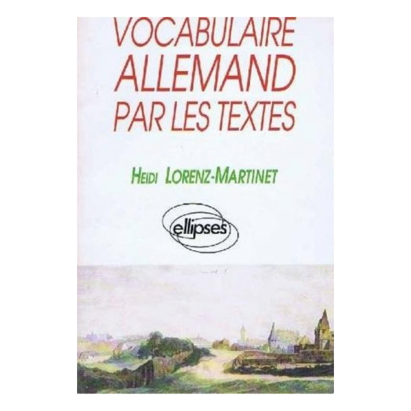Vocabulaire allemand par les textes