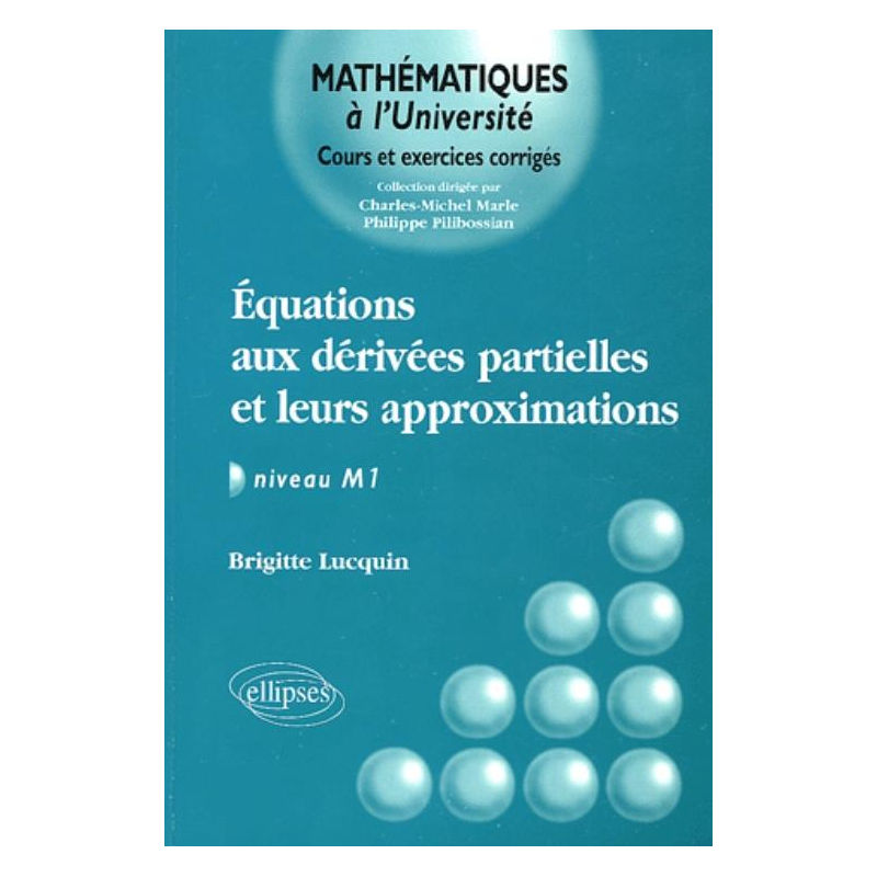 Équations aux dérivées partielles et leurs approximations - Niveau M1