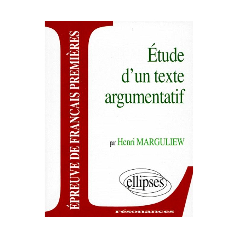 RESON.TEXTE ARGUMENTATIF