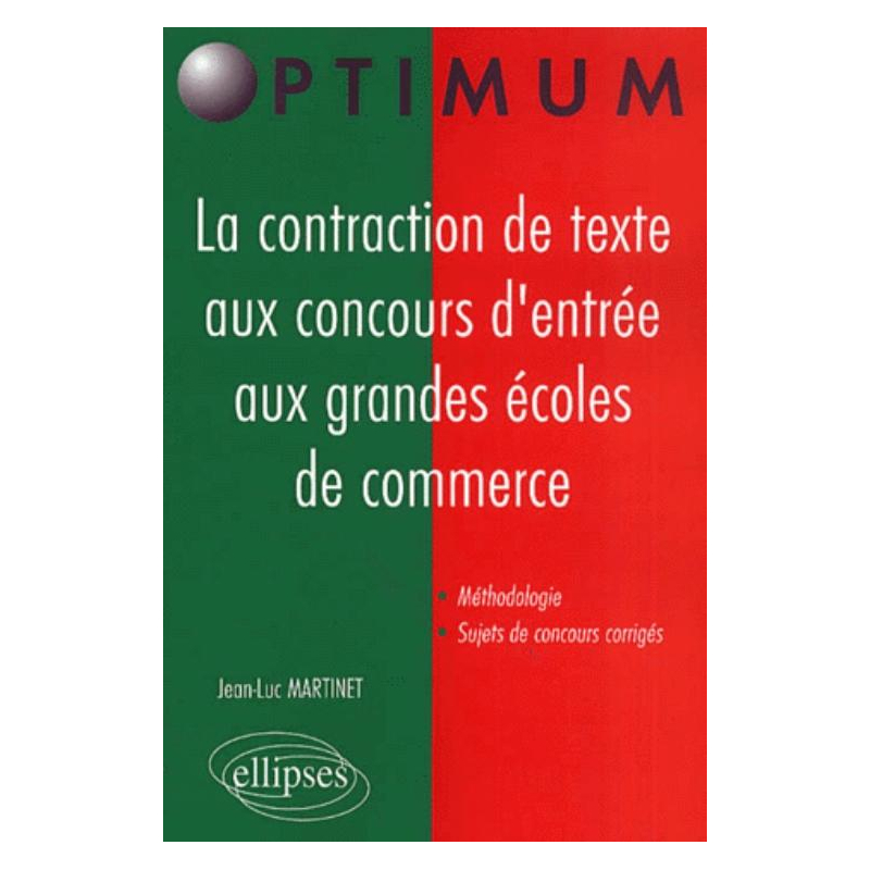 La contraction de texte aux concours d'entrée aux grandes écoles de commerce