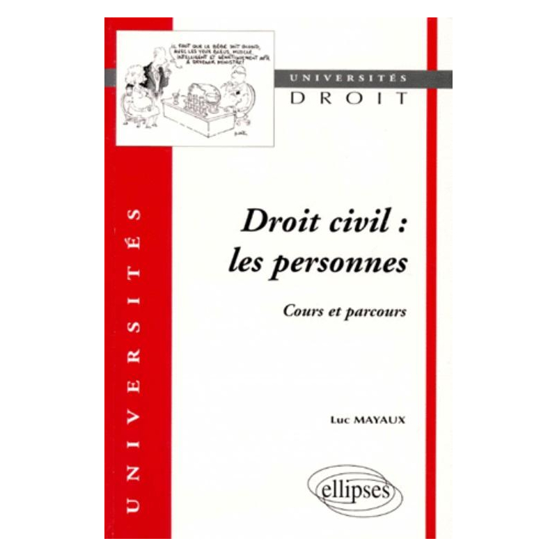 Droit civil : les personnes - Cours et parcours