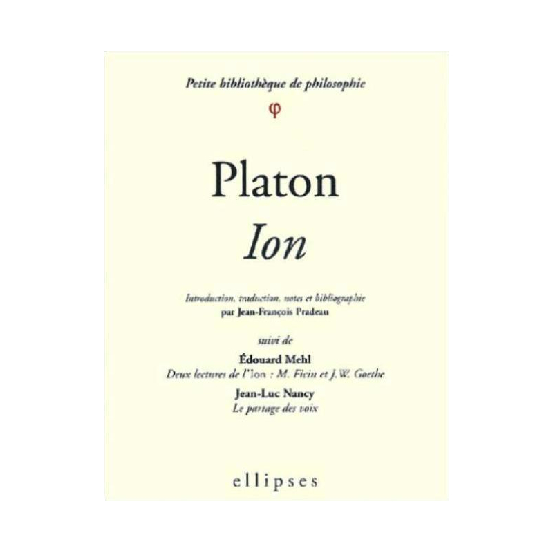 Ion, Platon