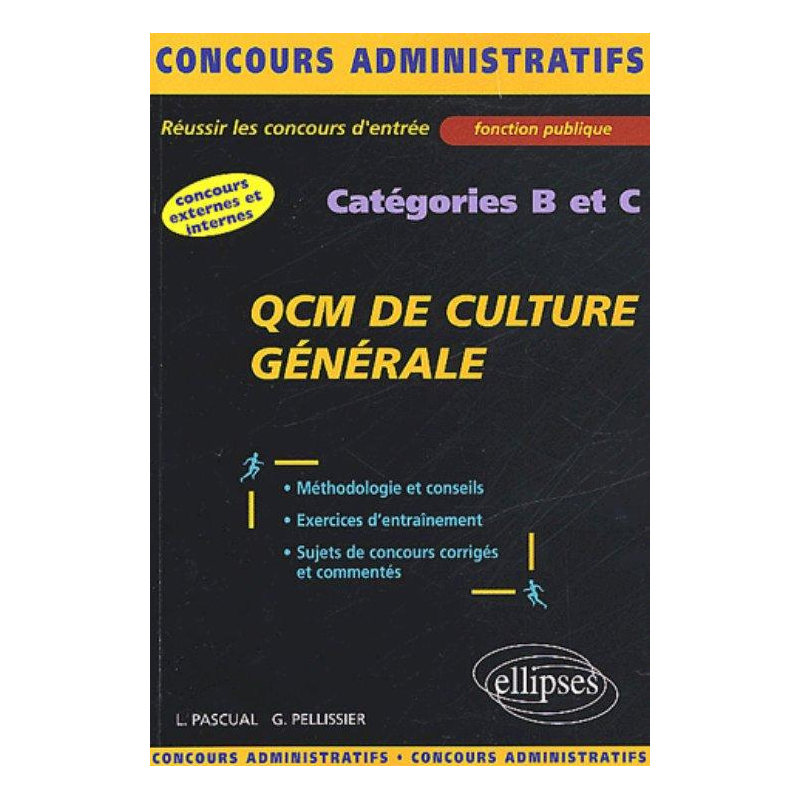 QCM de culture générale - catégories B et C