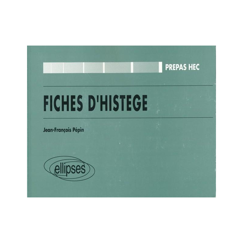 Fiches d'HISTÉGÉ - Prépas HEC