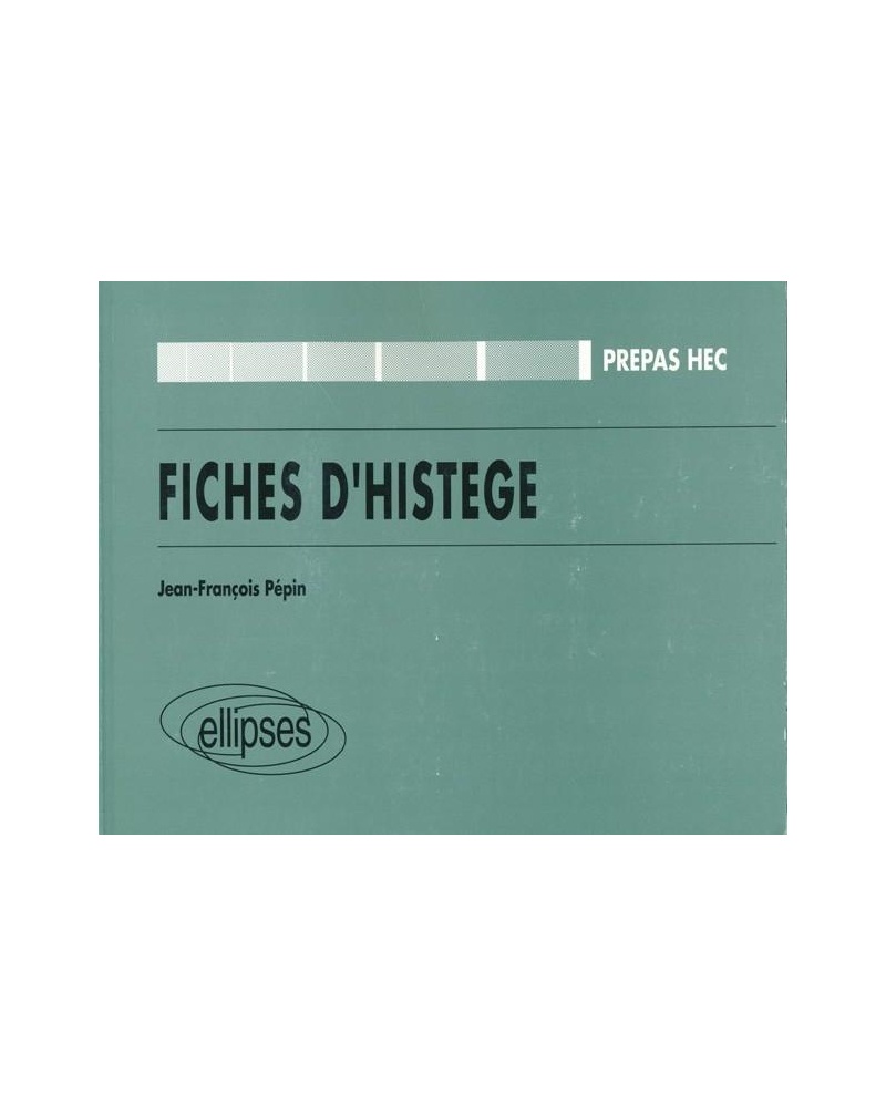 Fiches d'HISTÉGÉ - Prépas HEC