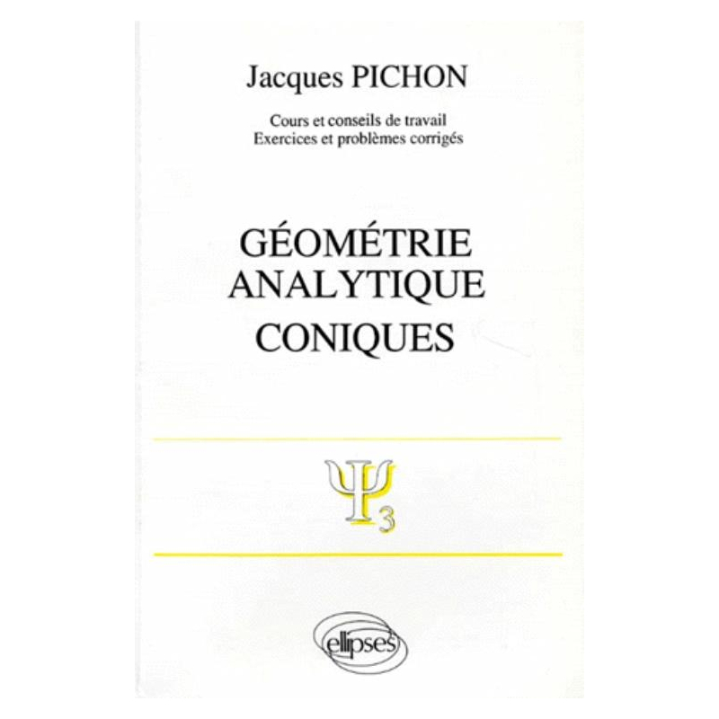 Géométrie analytique - Coniques