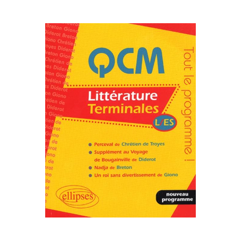 Littérature Terminales